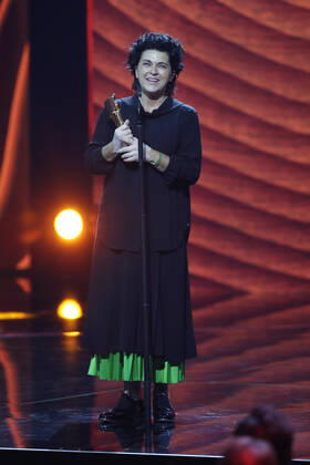 Deutscher Filmpreis 2022 Preisträger:in BESTES KOSTÜMBILD Anne-Gret Oehme LIEBER THOMAS bei der Verleihung der Lola - Deutscher Filmpreis 2022 im Palais am Funkturm in Berlin 24.06.2022 Copyright: xEventpressx