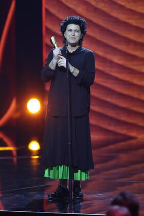 Deutscher Filmpreis 2022 Preisträger:in BESTES KOSTÜMBILD Anne-Gret Oehme LIEBER THOMAS bei der Verleihung der Lola - Deutscher Filmpreis 2022 im Palais am Funkturm in Berlin 24.06.2022 Copyright: xEventpressx