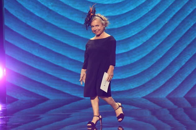 Deutscher Filmpreis 2022 Laudatorin BESUCHERSTÄRKSTER FILM ChrisTine Urspruch bei der Verleihung der Lola - Deutscher Filmpreis 2022 im Palais am Funkturm in Berlin 24.06.2022 Copyright: xEventpressx