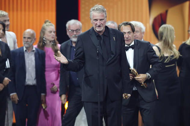 Deutscher Filmpreis 2022 Preisträger:in BESTER SPIELFILM GOLD LIEBER THOMAS bei der Verleihung der Lola - Deutscher Filmpreis 2022 im Palais am Funkturm in Berlin 24.06.2022 Copyright: xEventpressx