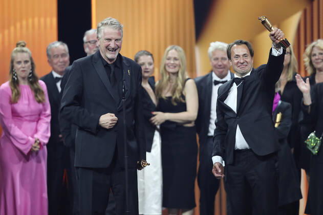 Deutscher Filmpreis 2022 Preisträger:in BESTER SPIELFILM GOLD LIEBER THOMAS bei der Verleihung der Lola - Deutscher Filmpreis 2022 im Palais am Funkturm in Berlin 24.06.2022 Copyright: xEventpressx