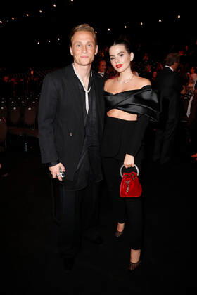 Deutscher Filmpreis 2022 Matthias Schweighöfer und Ruby O. Fee auf der Party bei der Verleihung der Lola - Deutscher Filmpreis 2021 im Palais am Funkturm in der Messe Berlin. Copyright: xEventpressxGolejewskix