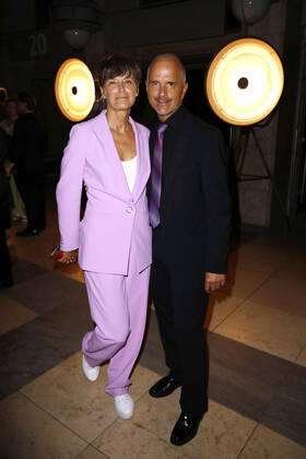 Christoph Maria Herbst und seine Ehefrau Gisi Herbst bei der Deutscher Filmpreis Lola Aftershow Party am 24.06.2022 in Berlin Deutscher Filmpreis 2022 in Berlin - Lola Aftershow Party