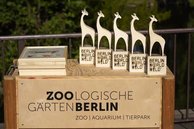 Verleihung des Artenschutzpreises 2022 im Zoo Berlin. Berlin, 05.07.2022