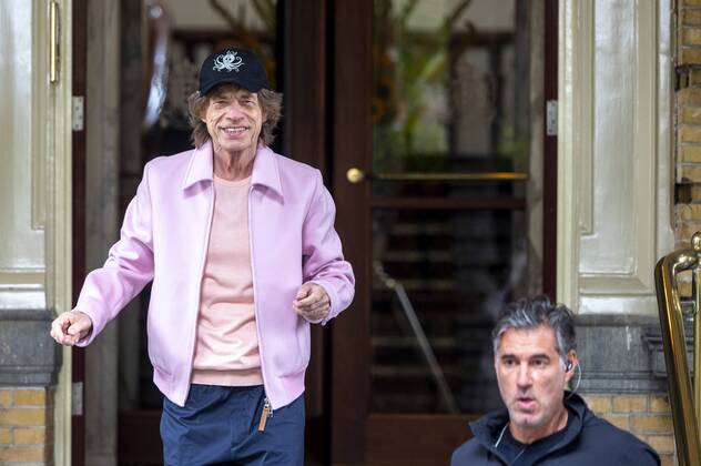 Bilder des Jahres 2022, Entertainment 07 Juli Entertainment Themen der Woche KW27 2022-07-07 14:36:05 AMSTERDAM - Mick Jagger of The Rolling Stones at the Amstel Hotel prior to the concert in the Johan Cruijff ArenA. The Stones had to cancel earlier, much to the disappointment of the fans, because the frontman turned out to have corona. ANP KIPPA EVERT ELZINGA netherlands out - belgium out