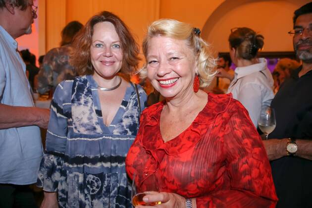 30.06.2022, Grafenegg NÖ, Österreichischer Filmpreis 2022, Verleihungsgala d. Akademie des Österreichischen Films im Bild: Margarete Tiesel, Eva Spreitzhofer, Österreichischer Filmpreis 2022