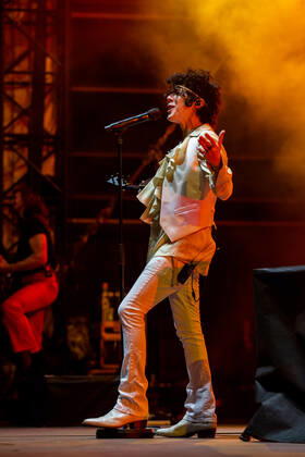 US singer LP performs during the music festival Colours of Ostrava on Friday, July 15, 2022, Ostrava, Czech Republic. (CTKxPhoto VladimirxPrycek) CTKPhotoP2022071509473 PRY 20