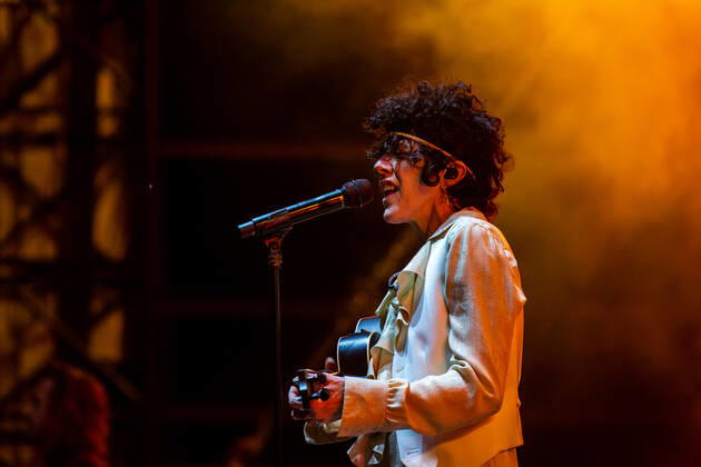 US singer LP performs during the music festival Colours of Ostrava on Friday, July 15, 2022, Ostrava, Czech Republic. (CTKxPhoto VladimirxPrycek) CTKPhotoP2022071509474 PRY 19
