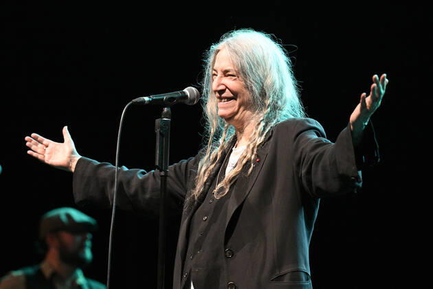 American singer and musician Patti Smith performs during her concert in Prague, Czech Republic, on July 19, 2022. (CTKxPhoto MichalxKamaryt) CTKPhotoP2022071907983  kmt