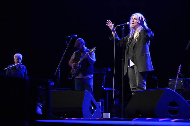American singer and musician Patti Smith performs during her concert in Prague, Czech Republic, on July 19, 2022. (CTKxPhoto MichalxKamaryt) CTKPhotoP2022071907984  kmt