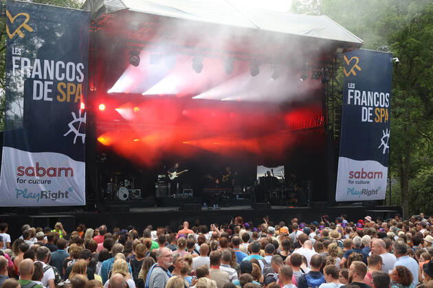 Belgian singer Charles performs on the first day of the Francofolies de Spa festival in Spa, Wednesday 20 July 2022. This year s edition of the festival is taking place from 20 to 23 July.  VIRGINIExLEFOUR 37672258