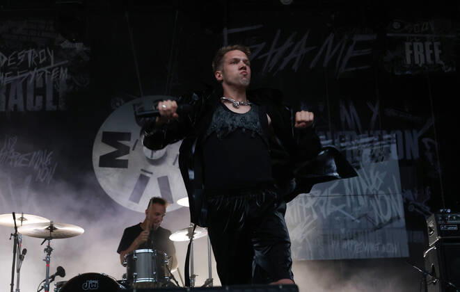 Belgian Singer Mustii (Thomas Mustin) performs on the first day of the Francofolies de Spa festival in Spa, Wednesday 20 July 2022. This year s edition of the festival is taking place from 20 to 23 July.  VIRGINIExLEFOUR 37674553