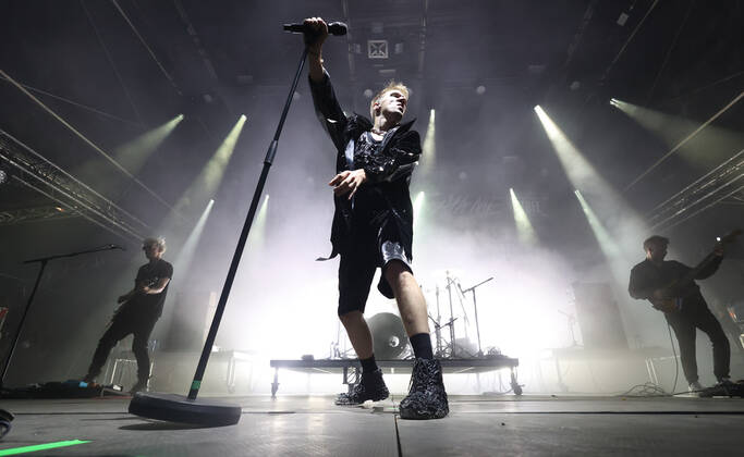 Belgian Singer Mustii (Thomas Mustin) performs on the first day of the Francofolies de Spa festival in Spa, Wednesday 20 July 2022. This year s edition of the festival is taking place from 20 to 23 July.  VIRGINIExLEFOUR 37674557