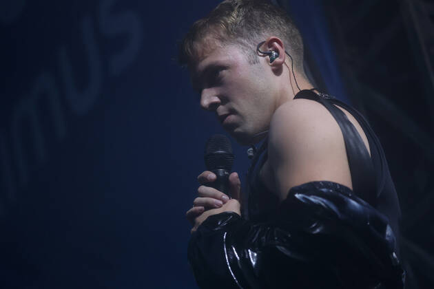 Belgian Singer Mustii (Thomas Mustin) performs on the first day of the Francofolies de Spa festival in Spa, Wednesday 20 July 2022. This year s edition of the festival is taking place from 20 to 23 July.  VIRGINIExLEFOUR 37674562