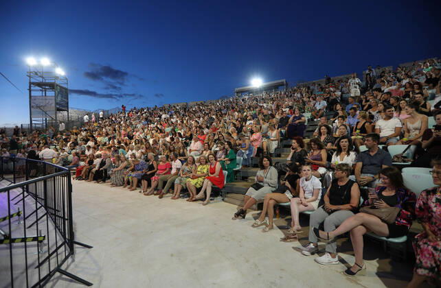 PXL_Jack Savoretti concert 30.07.2022., Sibenik - Jack Savoretti concert at Saint Mihovil fortress in Sibenik, Croatia on 30. July 2022. DuskoxJaramaz PIXSELL