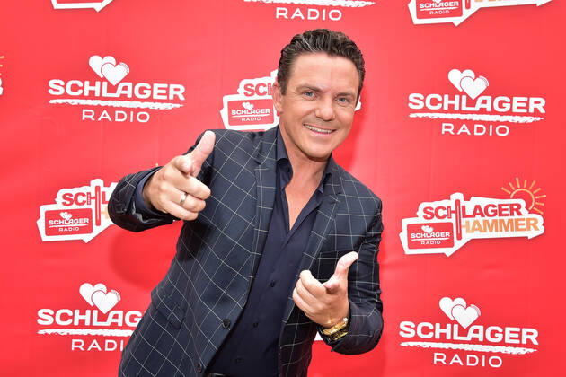 PK zum 8.ten schlagerHammer 2022 Stefan Mross beim 8 Schlager Hammer, Austragungsort in ORANIENBURG an der Orangerie Berlin 13.08.2022