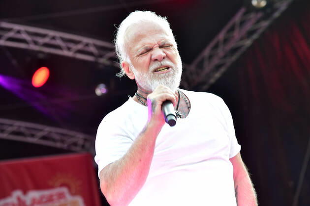 8.ten schlagerHammer 2022 Nino de Angelo beim 8 Schlager Hammer, Austragungsort in ORANIENBURG an der Orangerie Berlin 13.08.2022