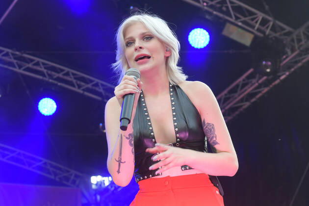 8.ten schlagerHammer 2022 Marie Reim, Tochter von Matthias Reim beim 8 Schlager Hammer, Austragungsort in ORANIENBURG an der Orangerie Berlin 13.08.2022