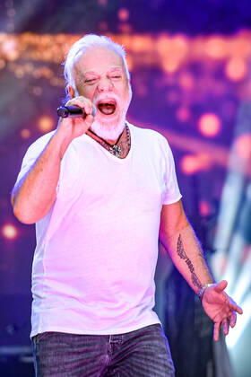 13.08.2022, xlakx, Entertainment Musik, SchlagerHammer-Tour 2022 in Oranienburg emspor, v.l.Nino de Angelo im Schlosspark Oranienburg bei der SchlagerHammer-Tour 2022. Oranienburg