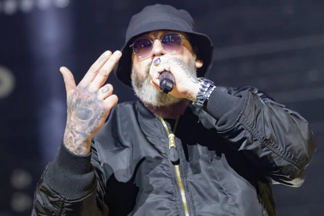 Bilder des Jahres 2022, Entertainment 08 August Entertainment Themen der Woche KW32 Entertainment Bilder des Tages 13.08.2022, Zofingen, Heitere Open Air, Sido Zofingen Heitern Aargau Schweiz Copyright: xJustPictures.ch HpRoosx
