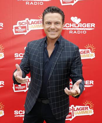 Stefan Mross bei der Schlager Radio Schlager Hammer Tour 2022 in Oranienburg.