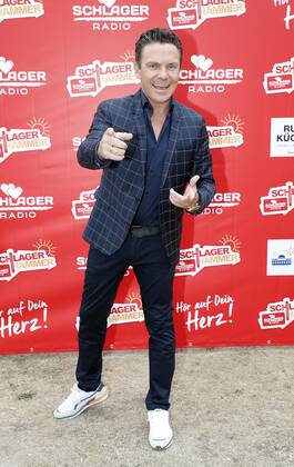 Stefan Mross bei der Schlager Radio Schlager Hammer Tour 2022 in Oranienburg.
