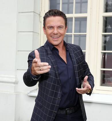Stefan Mross bei der Schlager Radio Schlager Hammer Tour 2022 in Oranienburg.