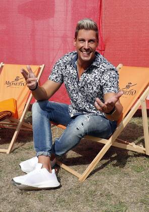 Norman Langen bei der Schlager Radio Schlager Hammer Tour 2022 in Oranienburg.