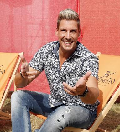 Norman Langen bei der Schlager Radio Schlager Hammer Tour 2022 in Oranienburg.