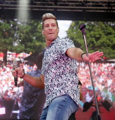 Norman Langen bei der Schlager Radio Schlager Hammer Tour 2022 in Oranienburg.
