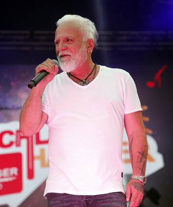 Nino de Angelo bei der Schlager Radio Schlager Hammer Tour 2022 in Oranienburg.