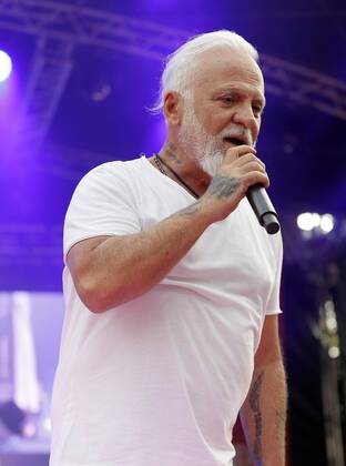 Nino de Angelo bei der Schlager Radio Schlager Hammer Tour 2022 in Oranienburg.