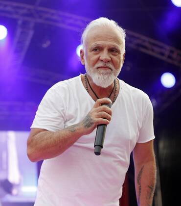 Nino de Angelo bei der Schlager Radio Schlager Hammer Tour 2022 in Oranienburg.