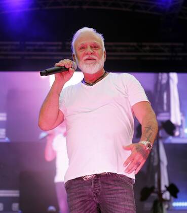 Nino de Angelo bei der Schlager Radio Schlager Hammer Tour 2022 in Oranienburg.