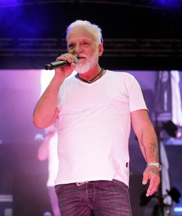 Nino de Angelo bei der Schlager Radio Schlager Hammer Tour 2022 in Oranienburg.