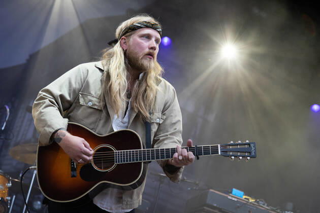 Jonas Brekke Trondheim, Norway. 13th, August 2022. The Norwegian singer and songwriter Jonas Brekke performs a live concert at Sverresborg Folkemuseum in Trondheim. Trondheim Norway  Copyright: xGonzalesxPhoto TorxAtlexKlevenx