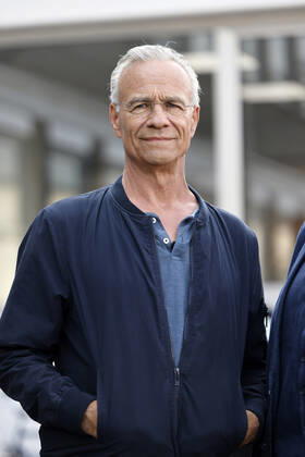 Schauspieler Klaus J. Behrendt (Max Ballauf) beim Fototermin am Set des 88. Tatorts des Ermittlerduos Ballauf und Schenk aus Köln Tatort - Pyramide am Set in Köln Ehrenfeld. Köln, 17.08.2022 NRW Deutschland Copyright: xChristophxHardtx