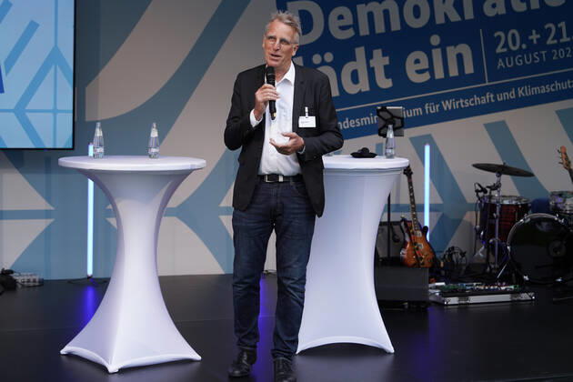 Stefan Wenzel, Parlamentarischer Staatssekretär 20.8.2022 Stefan Wenzel, Parlamentarischer Staatssekretär beim Bundesminister für Wirtschaft und Klimaschutz, beim Tag der offenen Tür der Bundesregierung im Wirtschaftsministerium Berlin Berlin GER