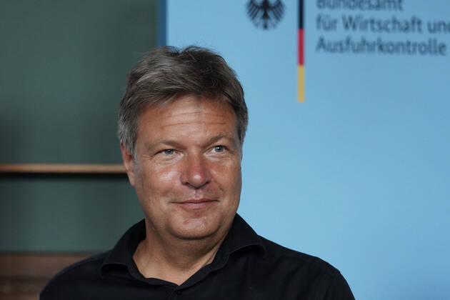 Stefan Wenzel, Parlamentarischer Staatssekretär 20.8.2022 Robert Habeck, Bundesminister für Wirtschaft und Klimaschutz, beim Tag der offenen Tür der Bundesregierung im Wirtschaftsministerium, beim unangekündigtem Rundgang Berlin Berlin GER