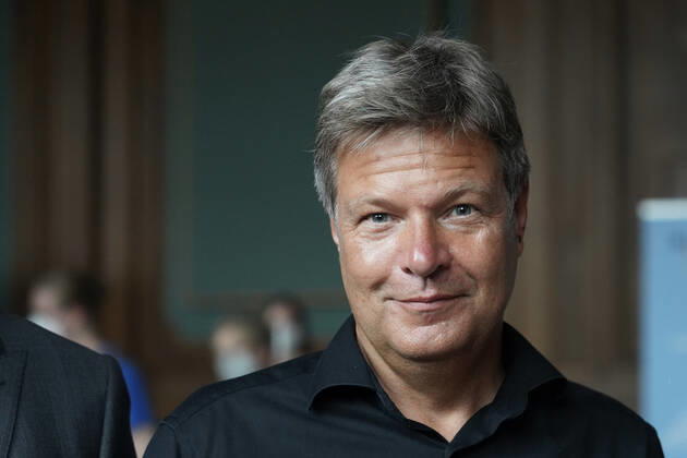 Stefan Wenzel, Parlamentarischer Staatssekretär 20.8.2022 Robert Habeck, Bundesminister für Wirtschaft und Klimaschutz, beim Tag der offenen Tür der Bundesregierung im Wirtschaftsministerium, beim unangekündigtem Rundgang Berlin Berlin GER
