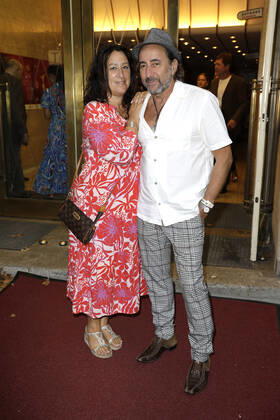 Dieter Landuris und seine Ehefrau Natascha bei der Verleihung vom Ernst-Lubitsch-Preis am 23.08.2022 in Berlin Ernst-Lubitsch-Preis Verleihung 2022 in Berlin