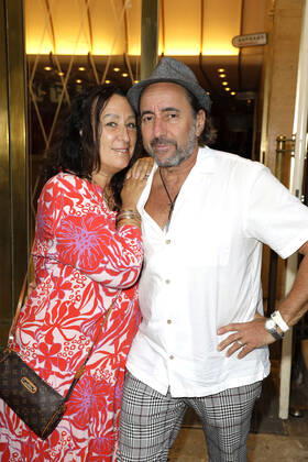 Dieter Landuris und seine Ehefrau Natascha bei der Verleihung vom Ernst-Lubitsch-Preis am 23.08.2022 in Berlin Ernst-Lubitsch-Preis Verleihung 2022 in Berlin