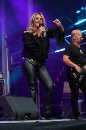Bonnie Tyler auf dem Jazz & Joy Festival in Worms. Bonnie Tyler Die britischen Pop- und Rocksängerin Bonnie Tyler auf dem Jazz & Joy Festival in Worms. Copyright: xEventpressxKorpakx