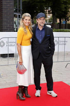 Schauspielerin Anke Engelke und Schauspieler Bjarne Mädel bei der 58. Verleihung des Grimme Preises 2022 im Theater der Stadt Marl. Marl, 26.08.2022 NRW Deutschland Copyright: xChristophxHardtx