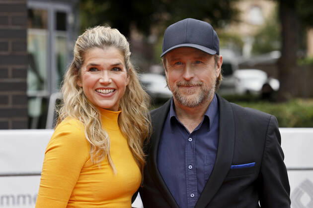 Schauspielerin Anke Engelke und Schauspieler Bjarne Mädel bei der 58. Verleihung des Grimme Preises 2022 im Theater der Stadt Marl. Marl, 26.08.2022 NRW Deutschland Copyright: xChristophxHardtx