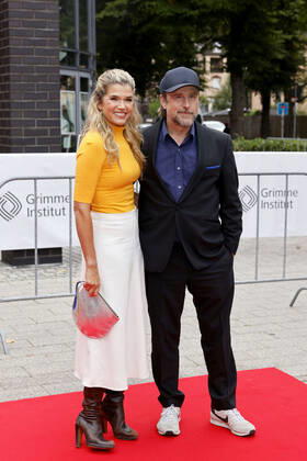 Schauspielerin Anke Engelke und Schauspieler Bjarne Mädel bei der 58. Verleihung des Grimme Preises 2022 im Theater der Stadt Marl. Marl, 26.08.2022 NRW Deutschland Copyright: xChristophxHardtx