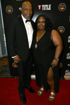 LAS VEGAS, NV - AUGUST 27: Ray Mercer Arriving at the Induction Ceremony & Dinner for the 2022 Nevada Boxing Hall Of Fame at Resorts World Las Vegas in Las Vegas,Nevada, on August 27, 2022. Copyright: xDeeCeexCarterx