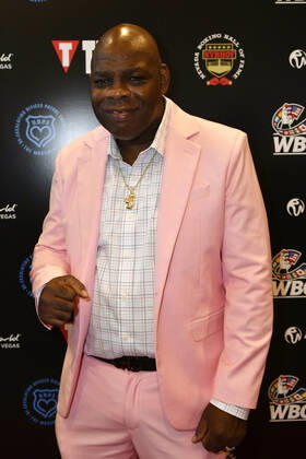 LAS VEGAS, NV - AUGUST 27: Iran Barkley Arriving at the Induction Ceremony & Dinner for the 2022 Nevada Boxing Hall Of Fame at Resorts World Las Vegas in Las Vegas,Nevada, on August 27, 2022. Copyright: xDeeCeexCarterx