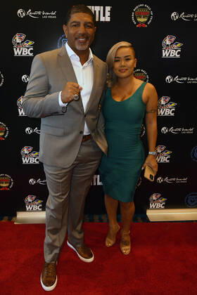 LAS VEGAS, NV - AUGUST 27: Winky Wright Arriving at the Induction Ceremony & Dinner for the 2022 Nevada Boxing Hall Of Fame at Resorts World Las Vegas in Las Vegas,Nevada, on August 27, 2022. Copyright: xDeeCeexCarterx