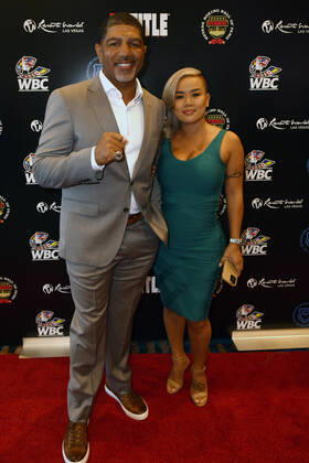 LAS VEGAS, NV - AUGUST 27: Winky Wright Arriving at the Induction Ceremony & Dinner for the 2022 Nevada Boxing Hall Of Fame at Resorts World Las Vegas in Las Vegas,Nevada, on August 27, 2022. Copyright: xDeeCeexCarterx